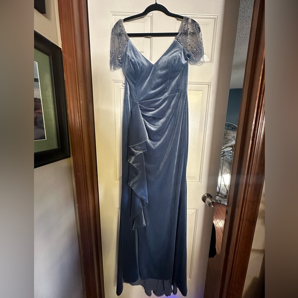 Velvet Evening Dress